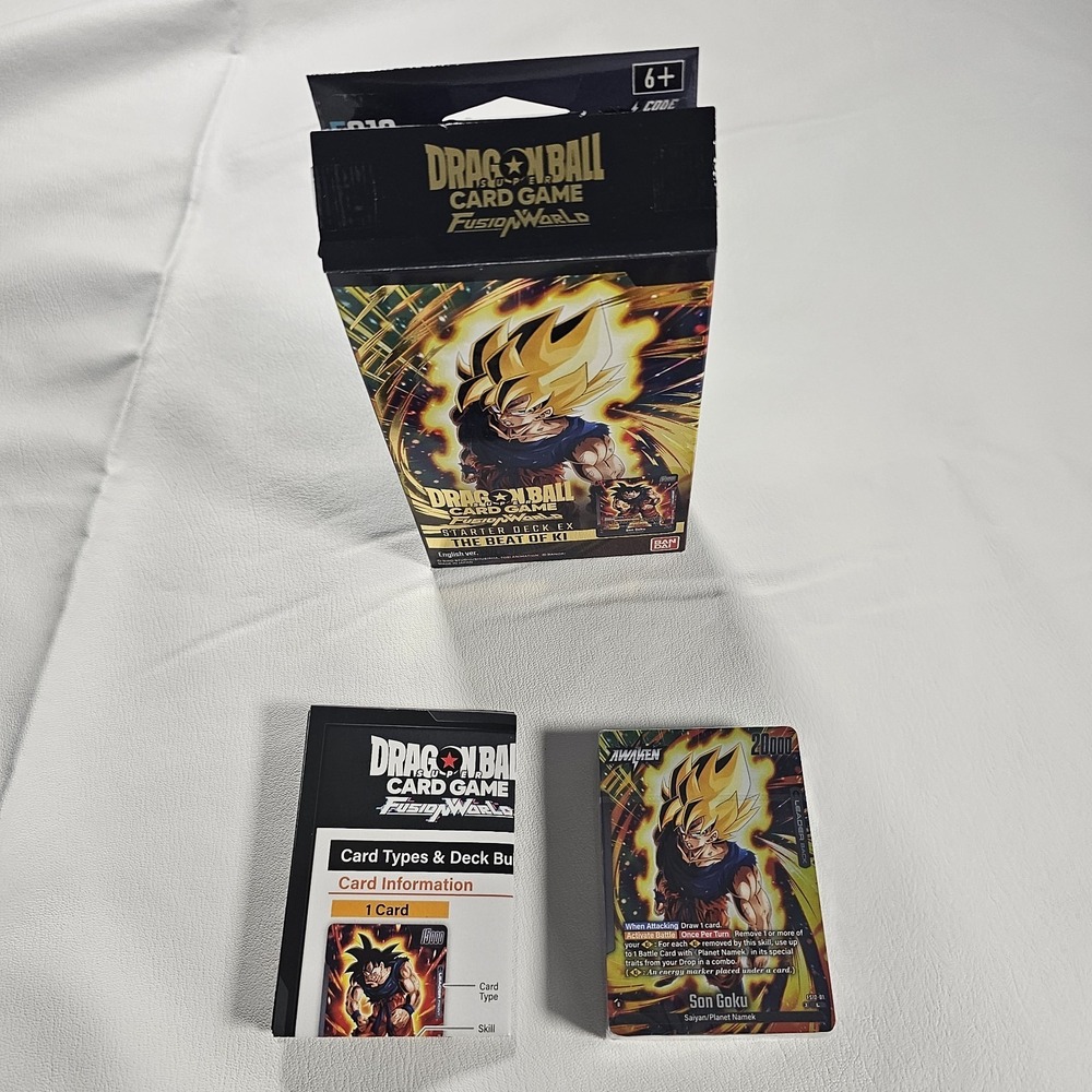 Dragon Ball Super Fusion World - Starter‎ Deck EX - The Beat Of Ki (NO PROMO)